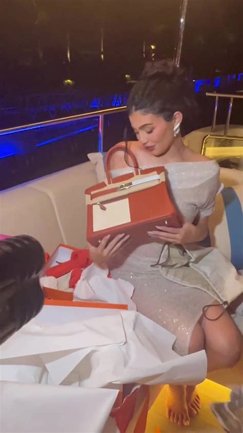 kylie jenner new hermes bag|kylie jenner birkin bag.